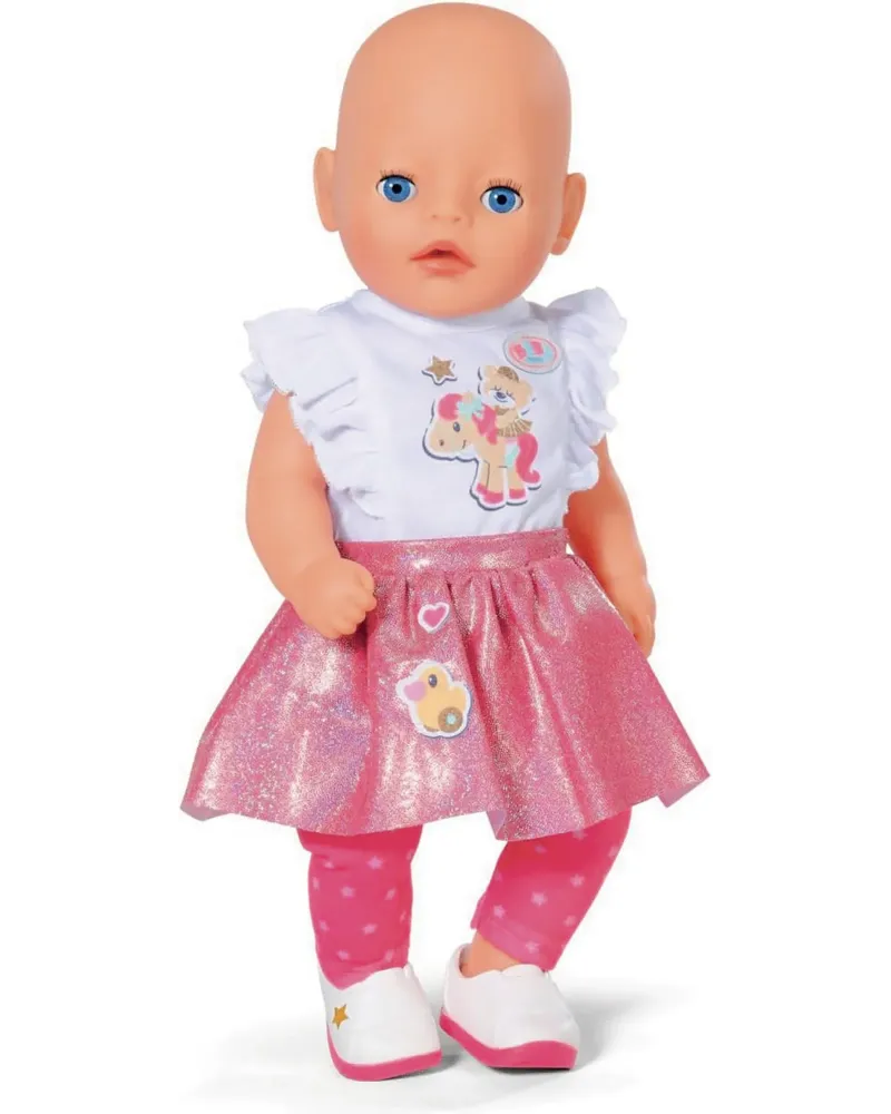 BABY BORN ENS GLITTER ROSE+SHOES 36CM