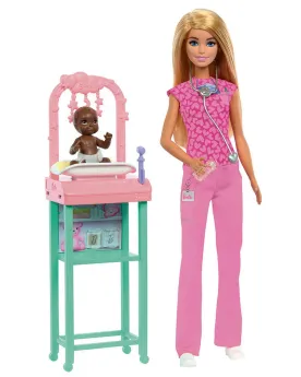BARBIE PEDIATRE + BEBE