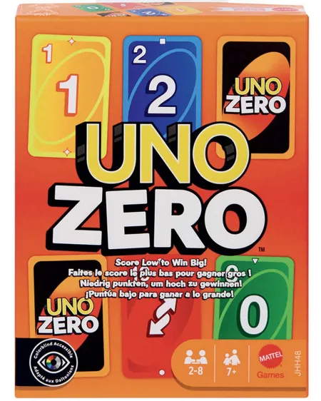 JEUX UNO ZERO