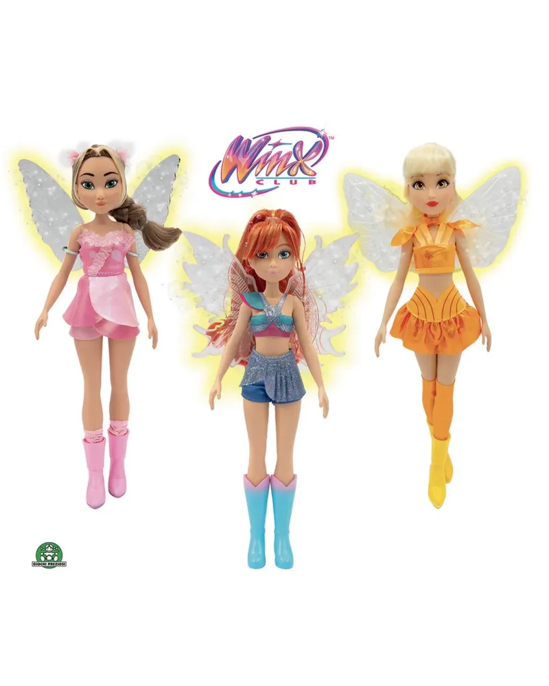WINX POUPEE 26CM AILES LUMINEUSES
