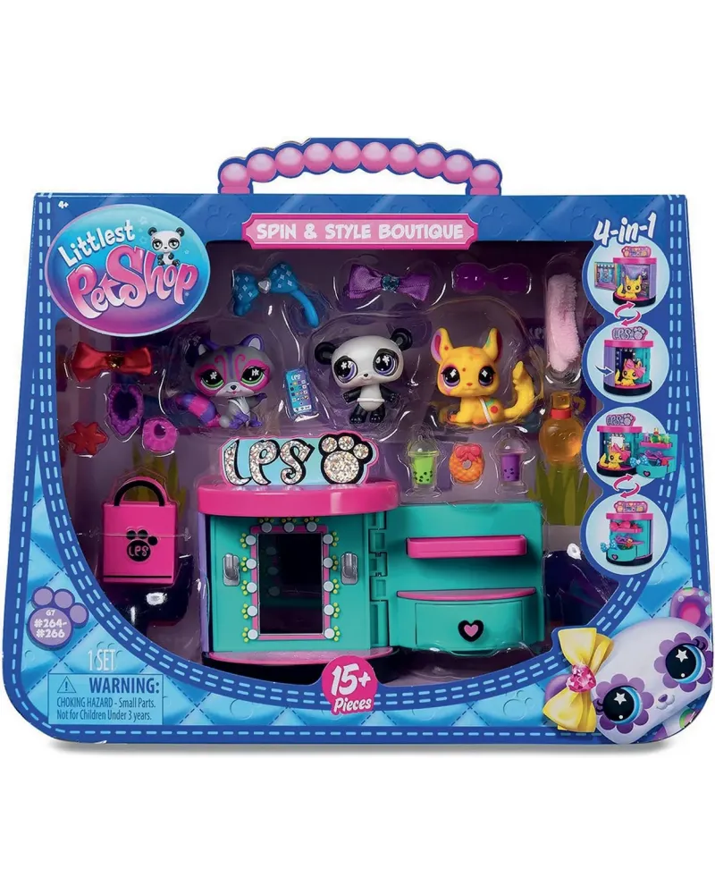 LITTLE PET SHOP COFFRET SWEET&STYLE PLAY