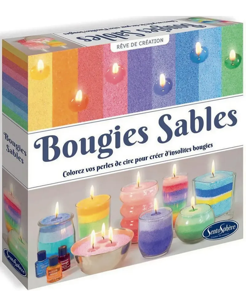 SENTOSPHERE BOUGIES SABLES