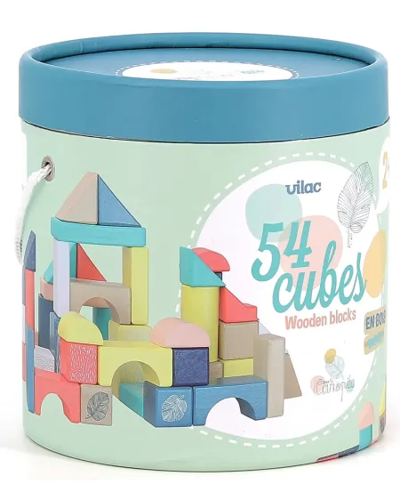 BARIL DE 54 BLOCS BOIS SOUS LA CANOPEE