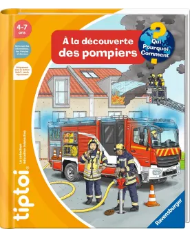 TIP TOI LIVRE DECOUVERTE DES POMPIERS