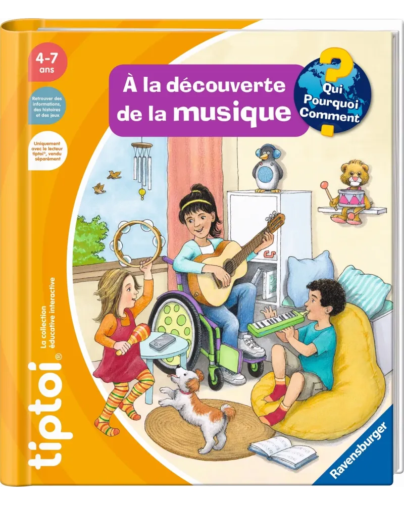 TIP TOI LIVRE DECOUVERTE DE LA MUSIQUE