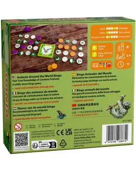 ANIMALS AROUND THE WORLD BINGO