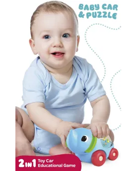 BABY VOITURE ELEPHANT ET PUZZLE