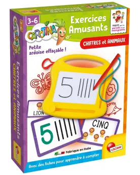 EXERCICES AMUSANTS CHIFFRES ET ANIMAUX