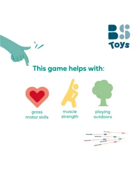 6 JAVELOTS 60CM 2 EQUIPES