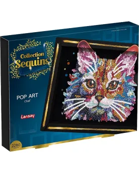 SEQUINS COLLECTION POP ART CHAT