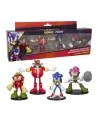 SONIC PACK 4 FIGURINES RESINE 8CM