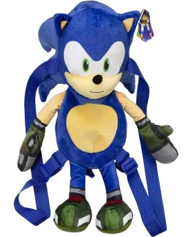 SONIC PELUCHE SAC A DOS 50CM