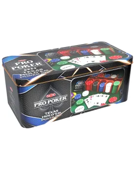 BOITE METAL 200 JETONS