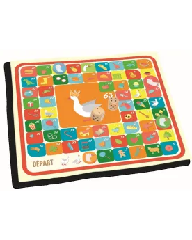 JEU DE L'OIE TAPIS 91X91
