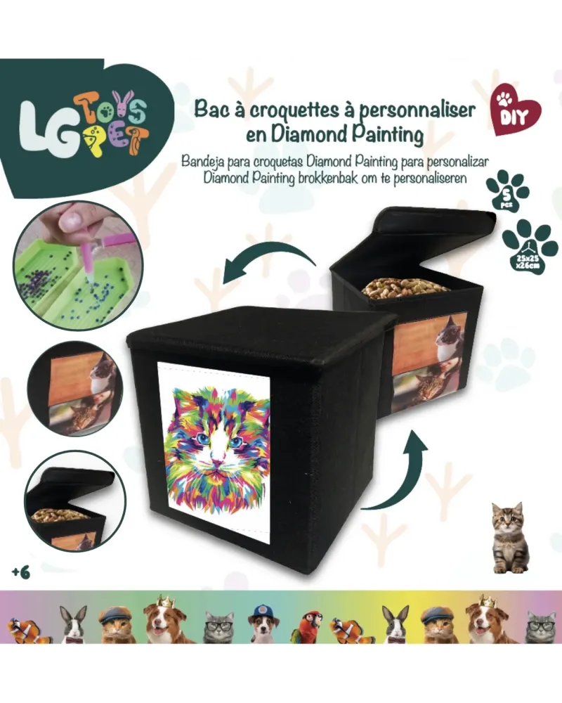 TOY PET PETIT BAC A CROQUETTES A PERSONN