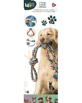 TOY PET JOUET A NOEUD A FABRIQUER