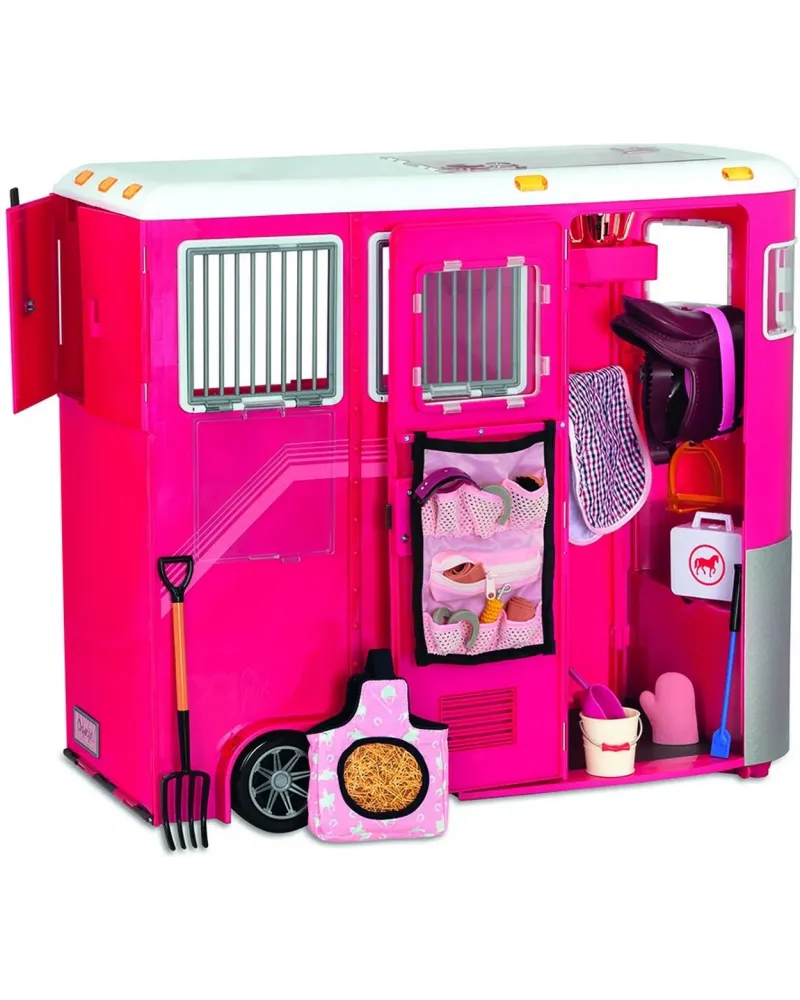 VAN POUR CHEVAUX  Peut accueillir des chevaux de 51 cm. Nombreux ac...