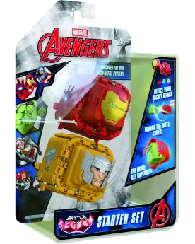 BATTLE CUBE IRON MAN & THOR  Sélectionne ton attaque et lance le ba...