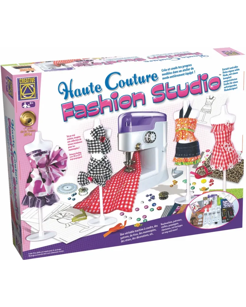 MACHINE A COUDRE + 4 MANNEQUINS + TENUE  Une machine à coudre avec ...