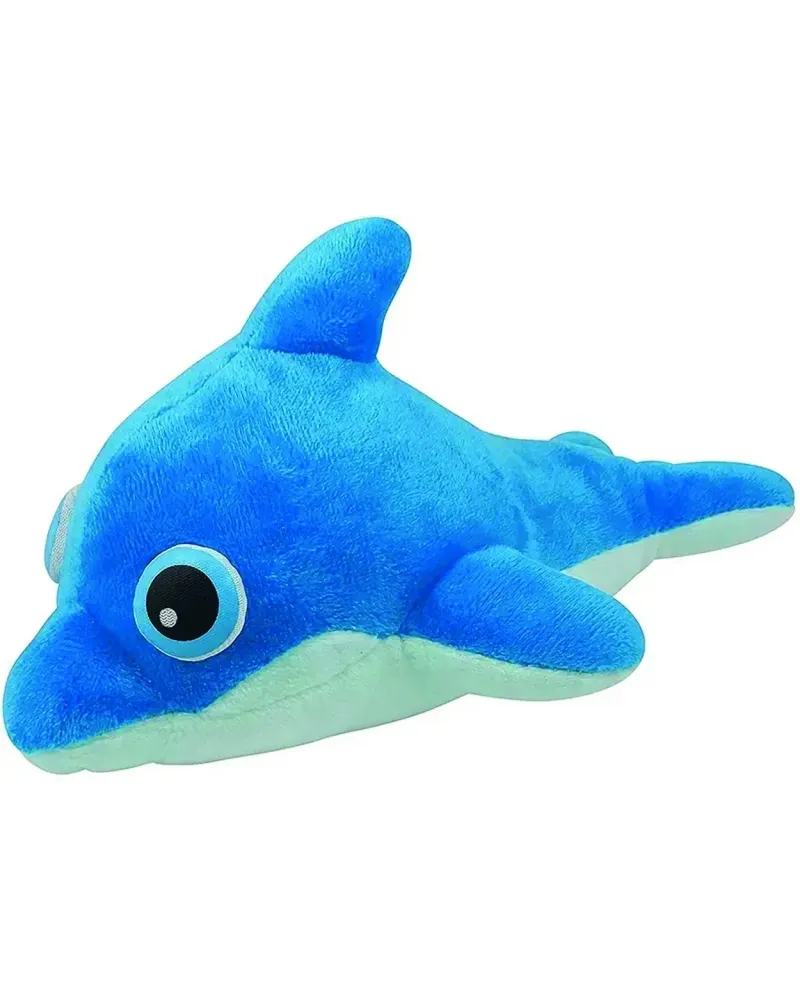 DAUPHIN PELUCHE YEUX S'ALLUMENT  Peluche de 38 cm. Si tu lui fais u...