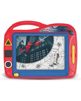 SPIDERMAN ARDOISE MAGIQUE + 3 TAMPONS  Ecris et dessine avec l'ardo...
