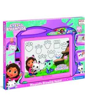 GABBY'S ARDOISE MAGNETIQUE + 3 TAMPONS  Ecris et dessine avec l'ard...