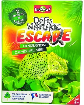 BIOVIVA DEFIS NATURE OP CAMOUFLAGE 2 enquêtes sur les traces des as...