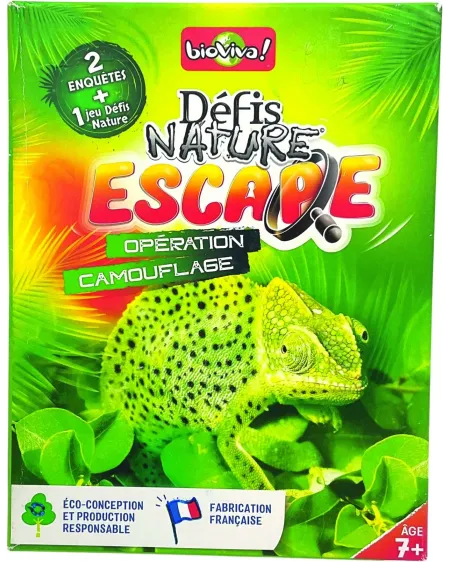BIOVIVA DEFIS NATURE OP CAMOUFLAGE 2 enquêtes sur les traces des as...