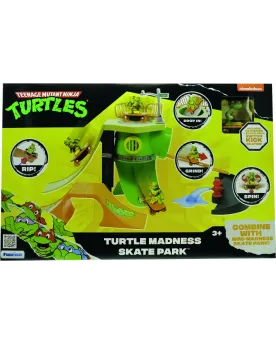 TORTUE NINJA SKATEPARK Cet ensemble de 18 pièces contient tout ce d...