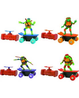TORTUE NINJA RC SKATE 4ASS.  Toutes fonctions. 4 modèles au choix. ...