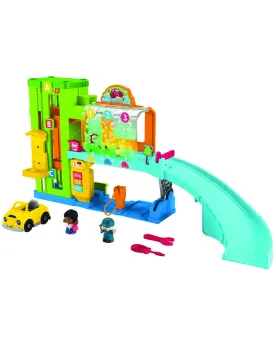 LITTLE PEOPLE CAR CENTER  Fais le plein, répare ta voiture et lave-...