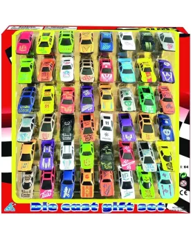BOITE 48 VOITURES DIE CAST  En métal. GLW285927  Âge Minimum: 3A -Â...