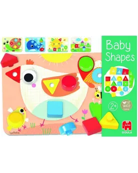 BABY SHAPES 6 PLANCHES + 12 PIONS  Apprends les formes et les coule...