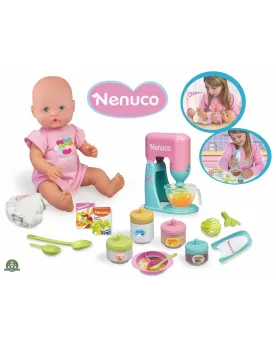 NENUCO QU EST CE QU'ON MANGE AUJOURDH'HU  42 cm. Prépare ses repas....