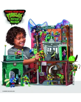 TORTUES NINJA REPAIRE DES TORTUES  Renferme plus de 20 actions de j...