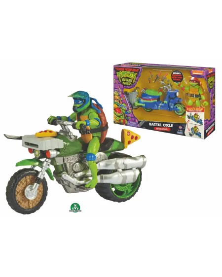 TORTUES NINJA VEHICULE DE LUXE + FIG.  Avec figurine de 12 cm. Au c...