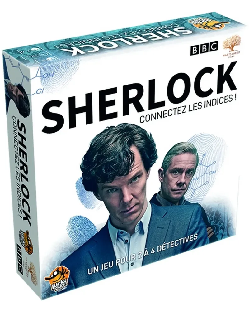 SHERLOCK Jeu compétitif d'enquête et de déduction qui vous oppose a...