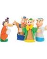 4 MARIONNETTES DE CONTE 4ASS.  4 marionnettes tirées des 3 petits c...