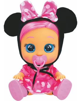CRY BABIES DRESSY MINNIE  30 cm. Se met à crier et des larmes comme...