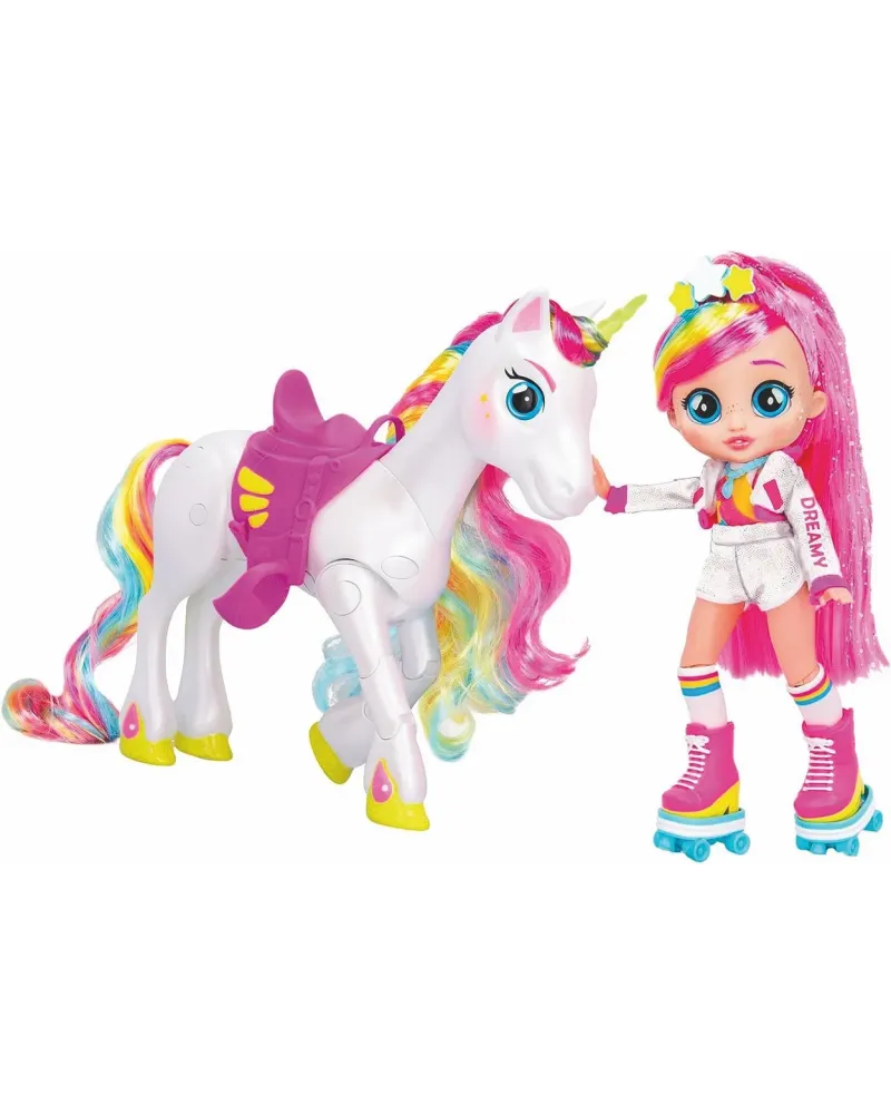 BFF CRY BABIES DREAMY & RYM Poupée de 20 cm avec 11 articulations, ...