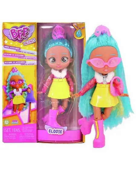 BFF CRY BABIES ELODIE  Poupée mannequin de 20 cm avec des looks ten...