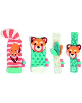 HOCHET PIEDS ET MAINS  Des bracelets réglables et des chaussettes a...