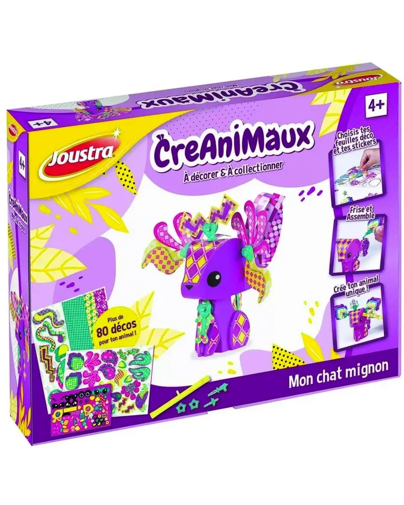 CREANIMAUX MON CHAT MIGNON  Choisis ton animal et personnalise-le à...