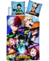 HOUSSE DE COUETTE MY HERO ACADEMIA  Housse : 140 x 200 cm + 1 taie....