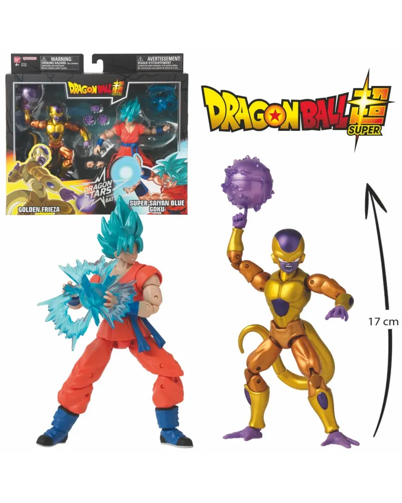 DRAGON BALL BATTLE PACK GOKU VS GOLDEN F  17 cm. Goku vs Golden Fri...