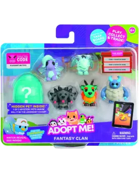 ADOPT ME 6 FIGURINES FANTASY CLAN + OEUF  6 figurines de 5 cm ainsi...