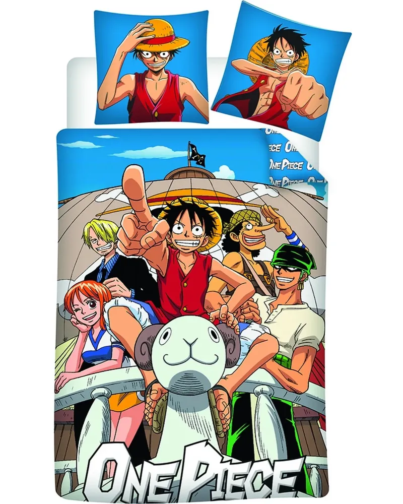 HOUSSE COUETTE POLYCOTON ONE PIECE  Housse : 140 x 200 cm + 1 taie....