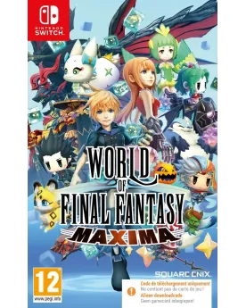 SWITCH WORLD OF FINAL FANTASY MAXIMA  CODE-IN-A-BOX   SWT009342 NIN...