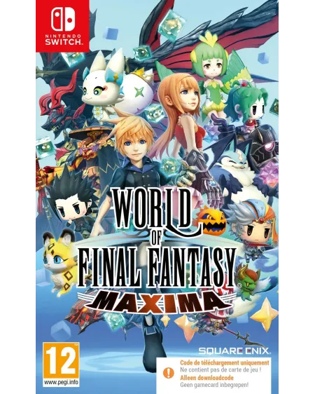 SWITCH WORLD OF FINAL FANTASY MAXIMA  CODE-IN-A-BOX   SWT009342 NIN...