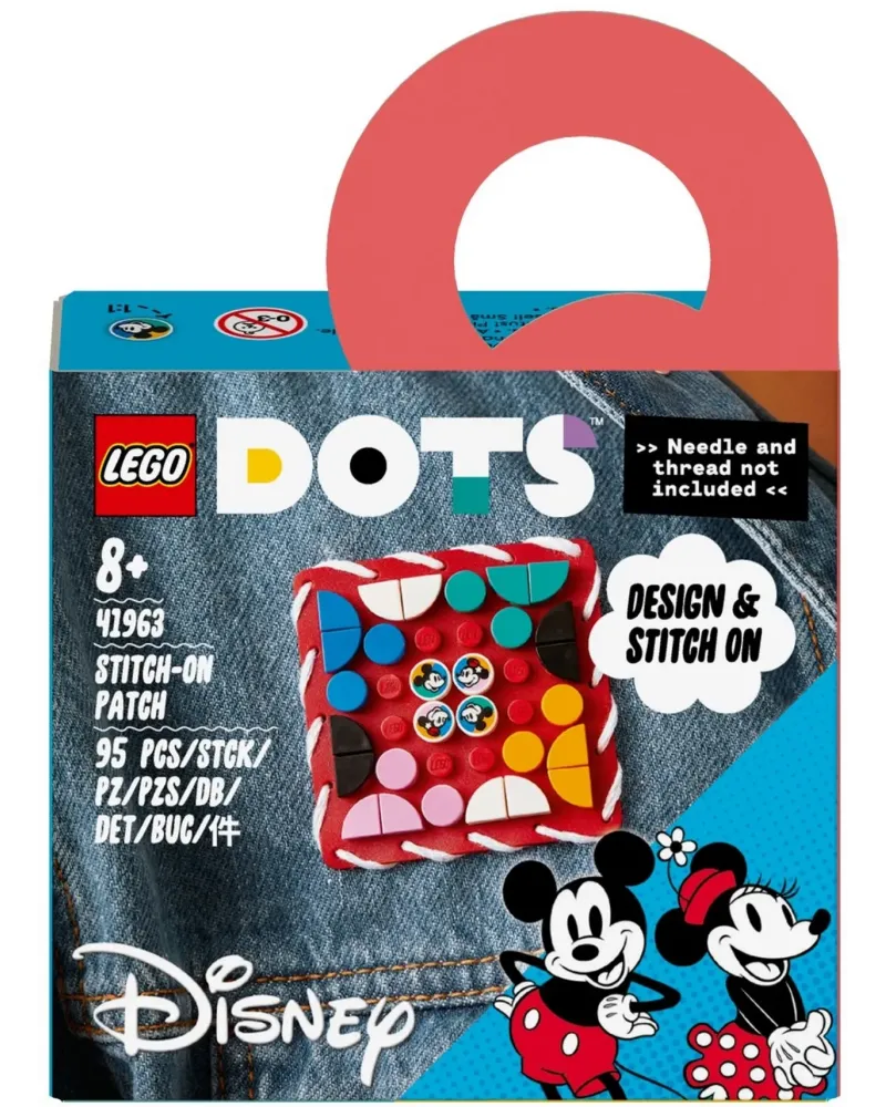 PLAQUE A COUDRE MICKEY ET MINNIE   LEG41963 LEGO Âge Minimum: 8A -Â...